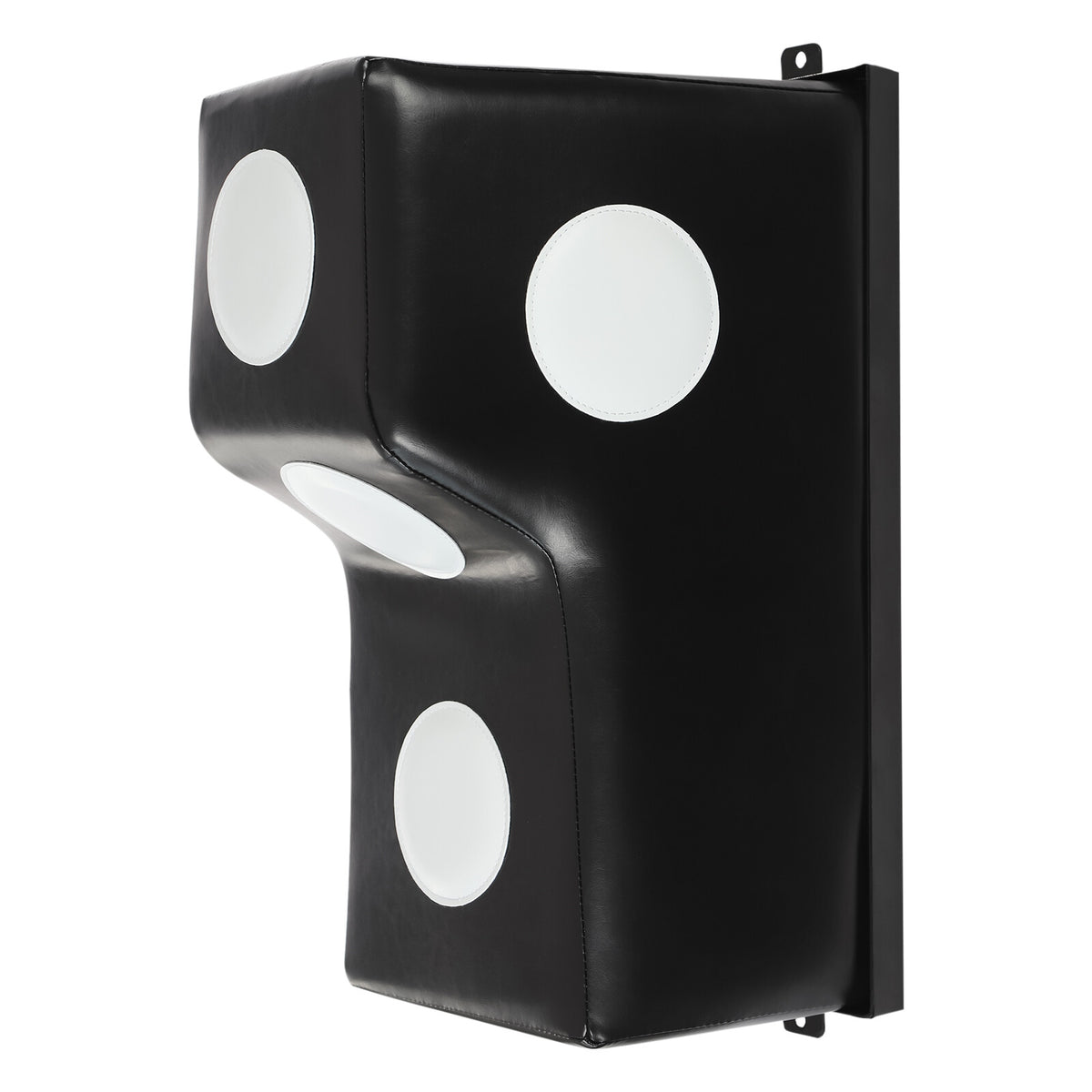 Wall Mount Boxing Punching Bag for Home Training Black 40x30x70cm