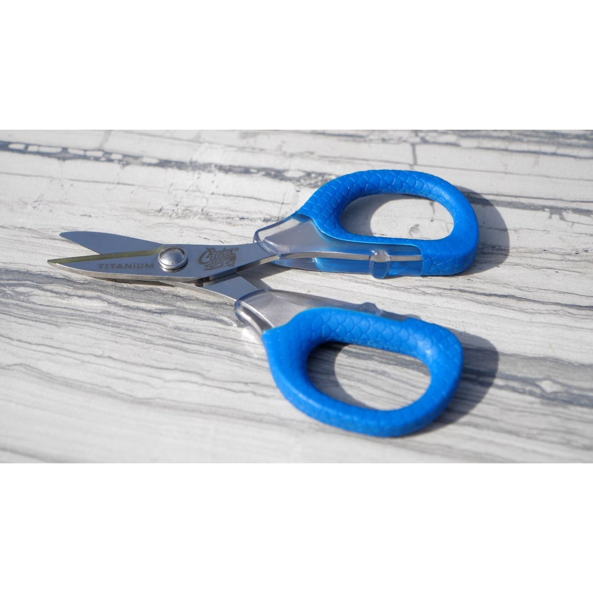 Fishing Line Cutter Shears - Stainless Steel Braid & Mono Line Snips