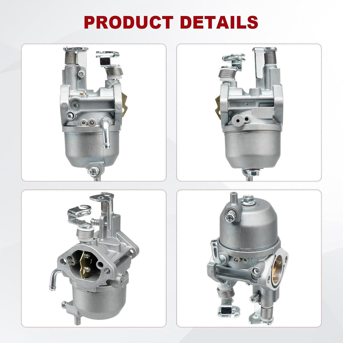 Golf Cart Carburetor Kit for Kawasaki 13HP FJ400D Engines EZGO RXV TXT