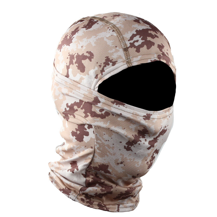 Full Face Tactical Mask UV Protection Military Balaclava for Outdoor Sports