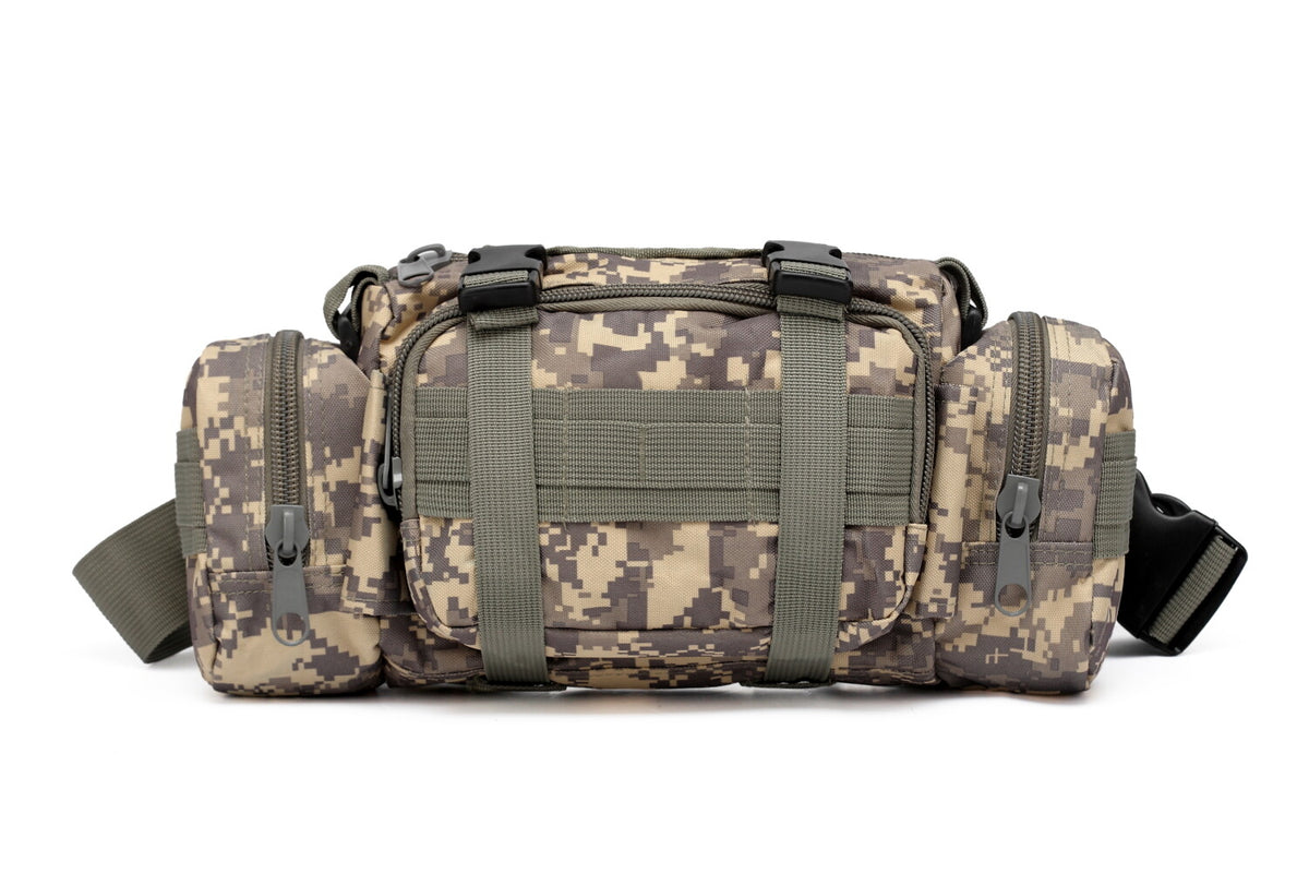 Military Waist Bag Molle Waterproof Fanny Pack Utility Pouch for Outdoor