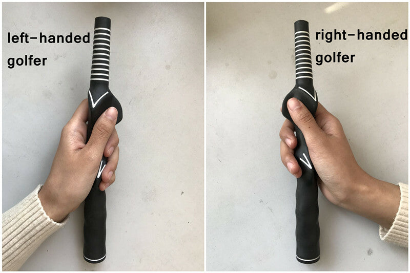 Junior Golf Swing Training Grip (2 Pack) - Left or Right Handed Kids Practice Aid