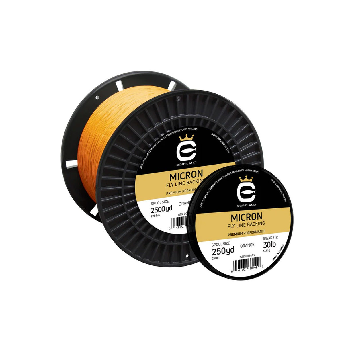 Fly Line Backing - Premium Dacron Material, Multiple Lengths and Colors