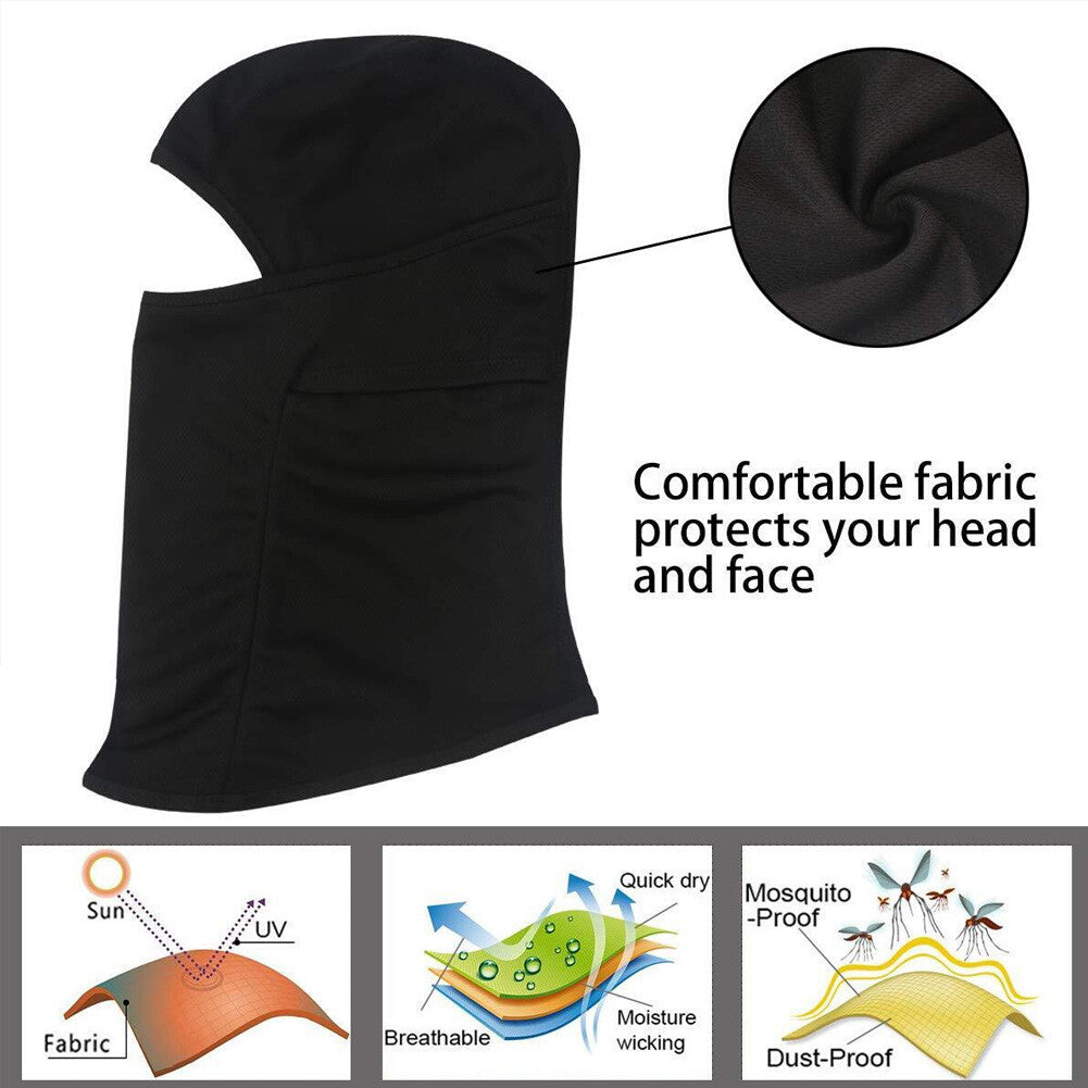 Windproof Tactical Balaclava Hood for Outdoor Sports and Military Use