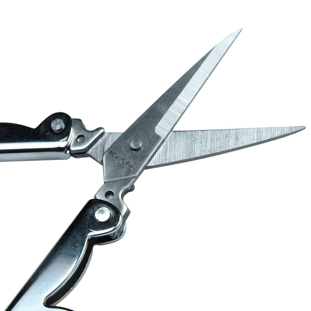 Portable Folding Scissors Set - Small Travel Craft and Emergency Cutting Tool