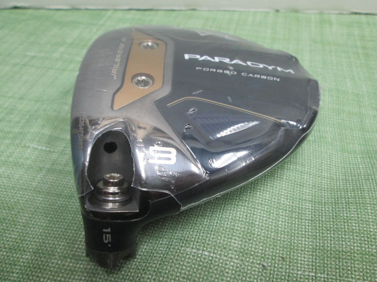 Callaway Paradym 3 Wood Head Only 15 Degree Loft Left-Handed Golf Club