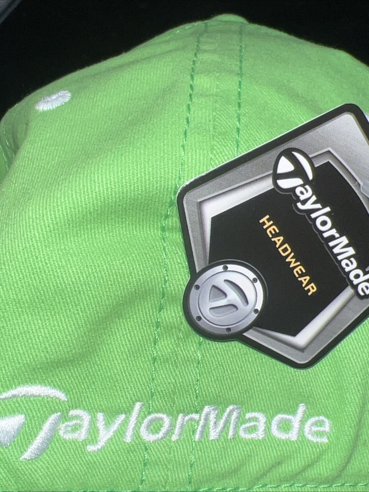 Fitted Golf Hat - Green TaylorMade RBZ RocketBallz Headwear for Men
