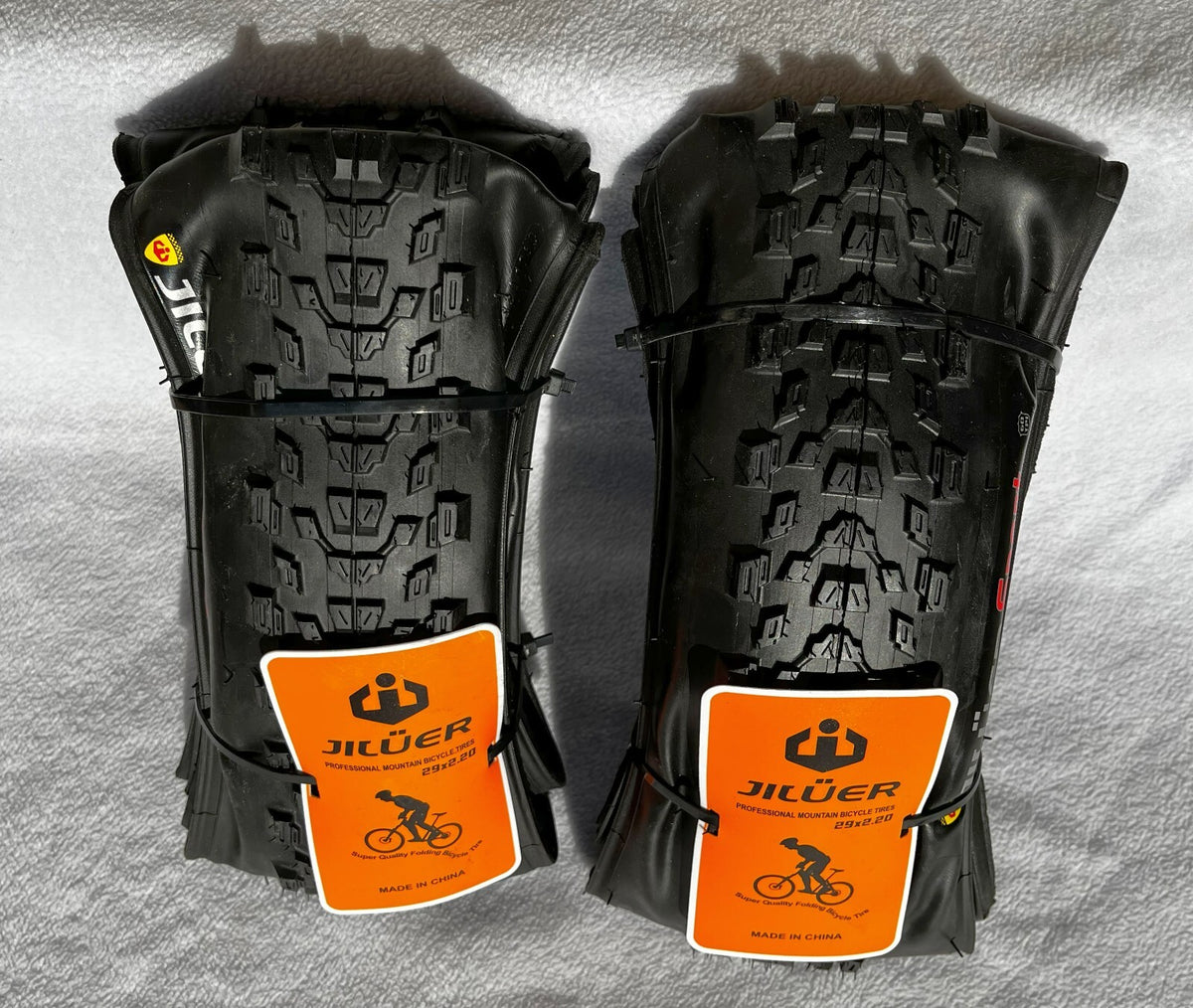 2 Pack Bicycle Tires - 26x1.95, 26x2.25, 27.5x2.10, 29x2.20 | Mountain Bike Tires