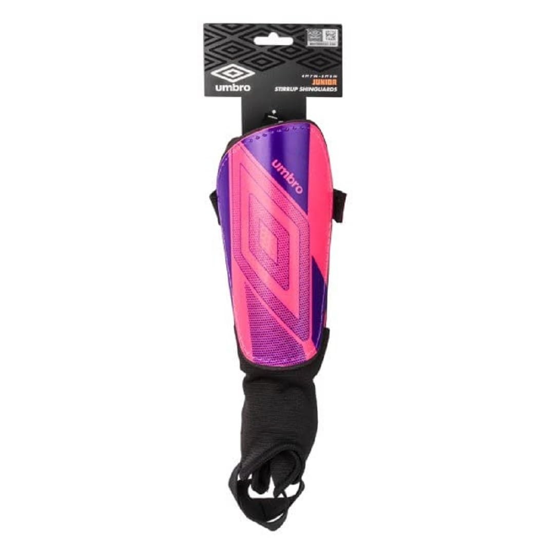 Youth Pink Soccer Shin Guards - Medium Up to 5'3" Peewee Protection