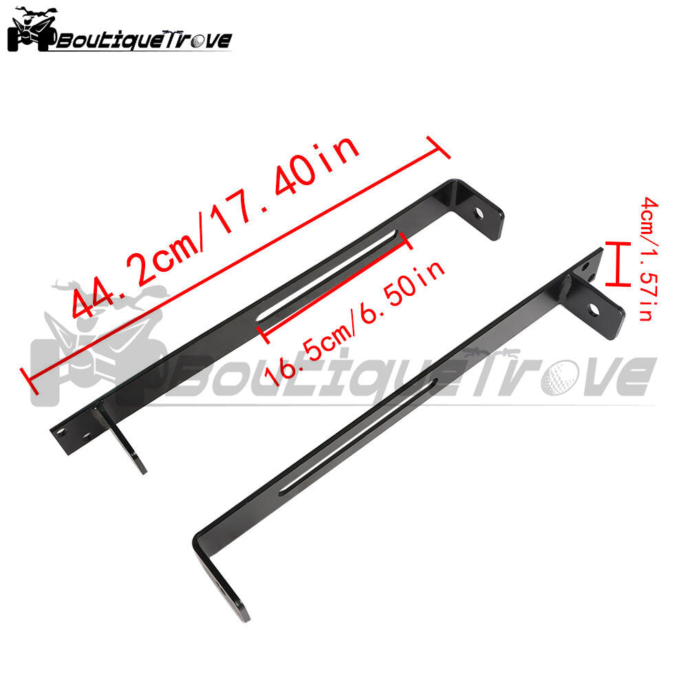 Golf Cart Seat Belt & Bracket Kit for EZGO Yamaha Club Car – Retractable Belts