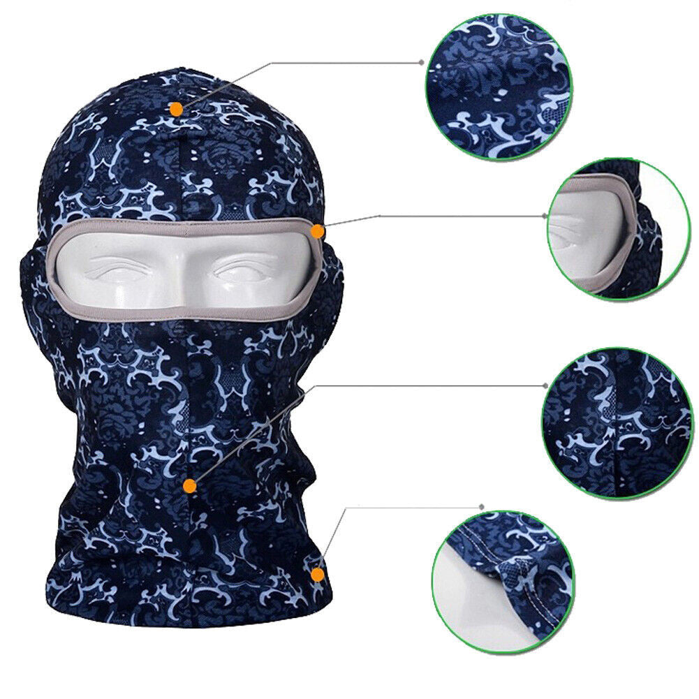 Breathable UV Protection Face Mask for Cycling & Outdoor Activities