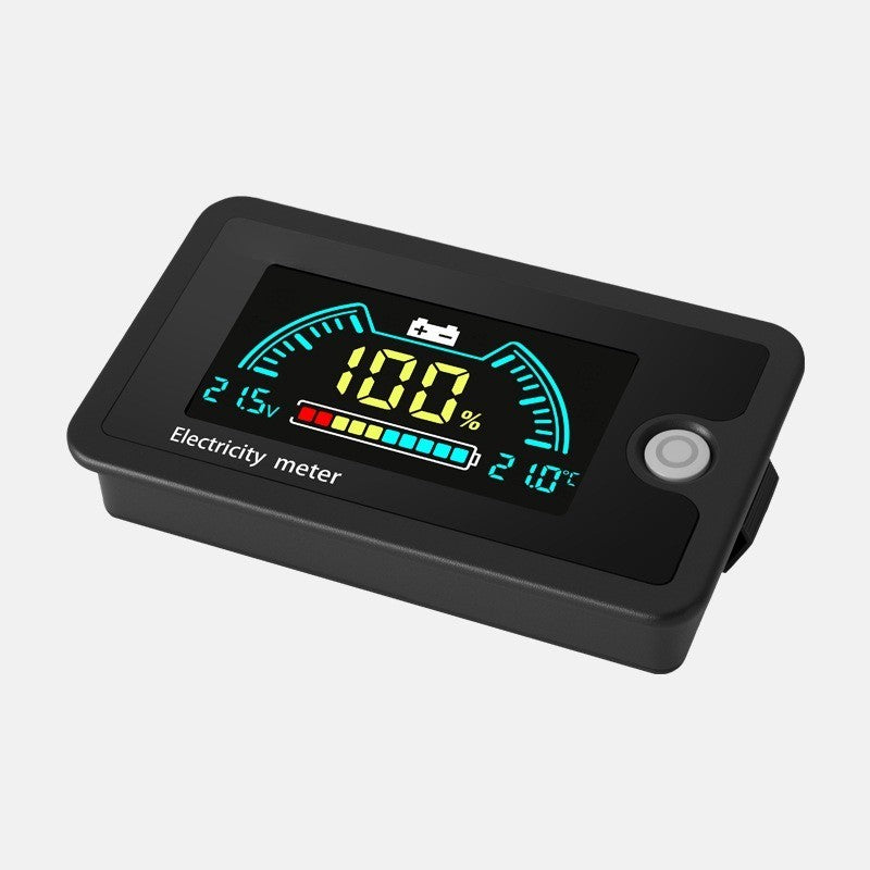 Digital Battery Monitor for Golf Carts RVs 8V-100V 12V 24V 48V 60V 72V 84V