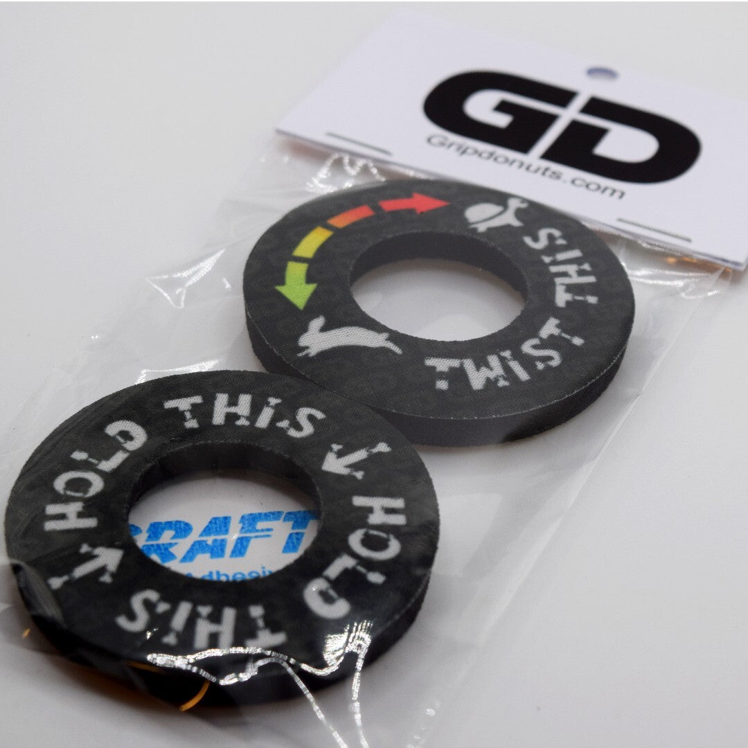 Premium BMX Bike Handlebar Grip Donuts - Multiple Designs & Sizes