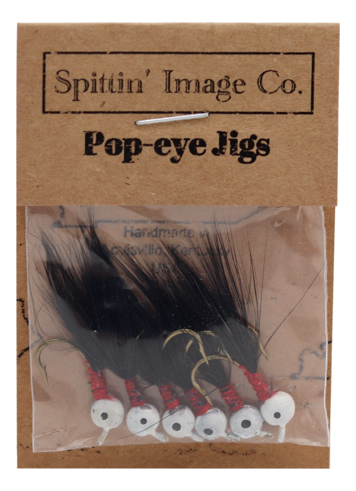 Artificial Fishing Jigs - 1/20 oz Flies with Hand Tied Feathers - 6 Pack