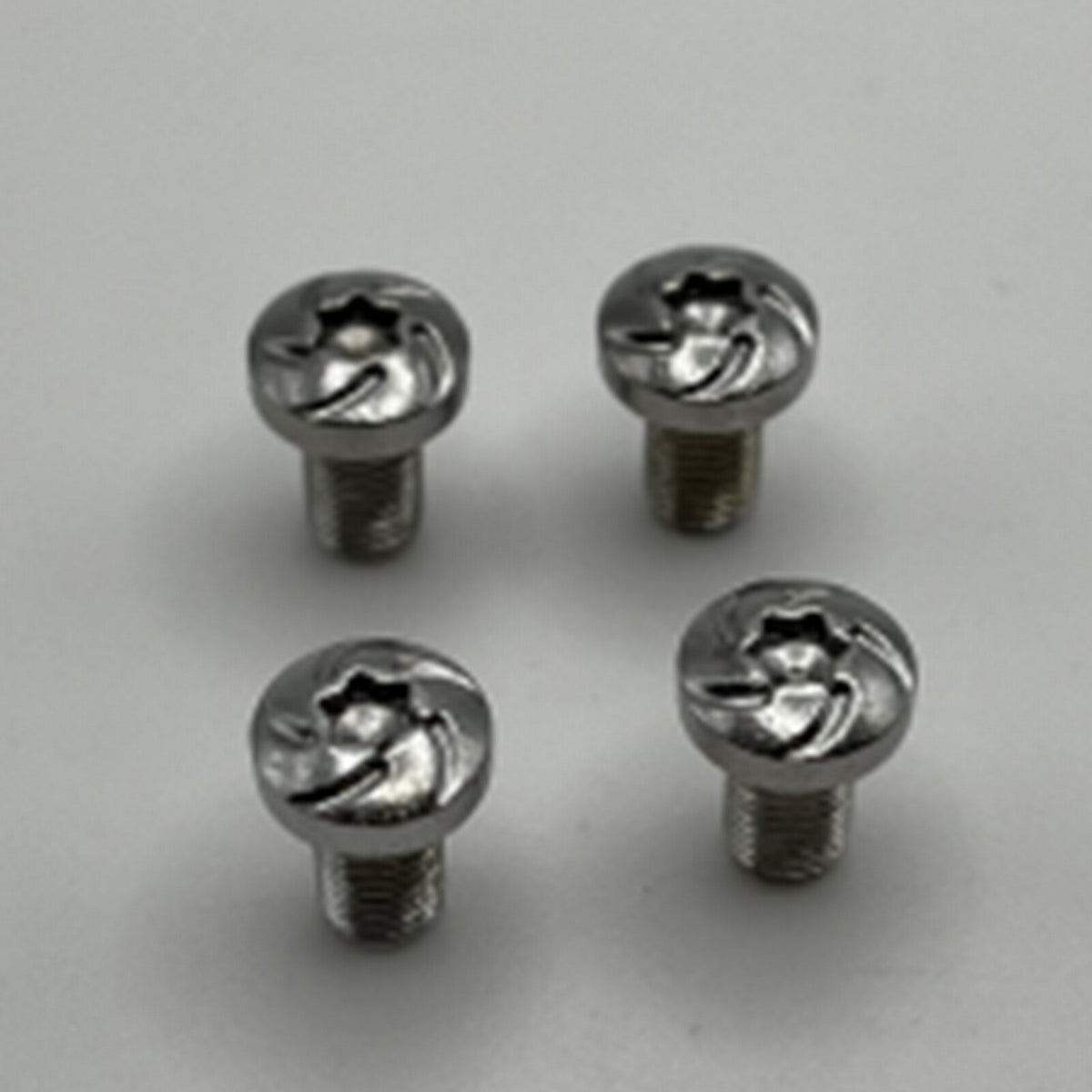 1911 Pistol Grip Screws Spiral Design - Multiple Colors, Stainless Steel