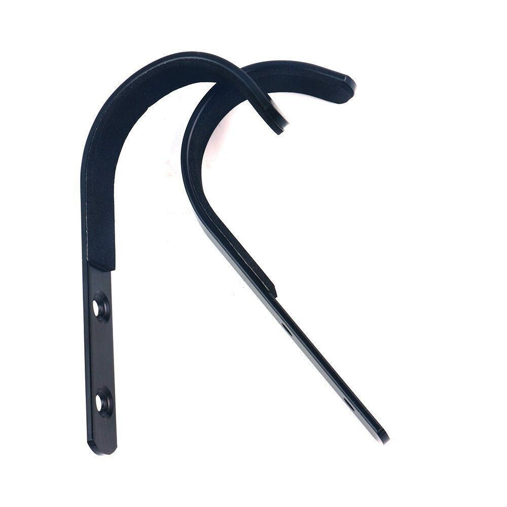 Stainless Steel Wall Mount Gun Racks - Rifle & Shotgun Hooks, Set of 10