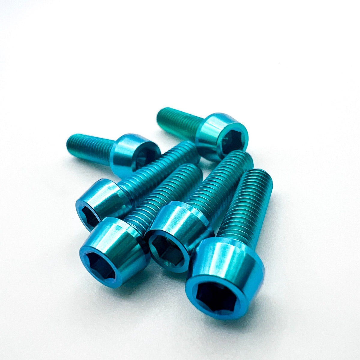 Trail Arc Titanium MTB Stem Bolt Kit - Lightweight Corrosion-Resistant M5 Bolts