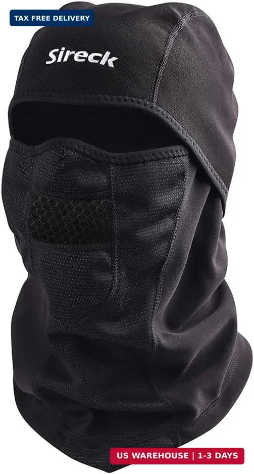 Water Resistant Fleece Ski Mask Balaclava for Cold Weather Outdoor Sports