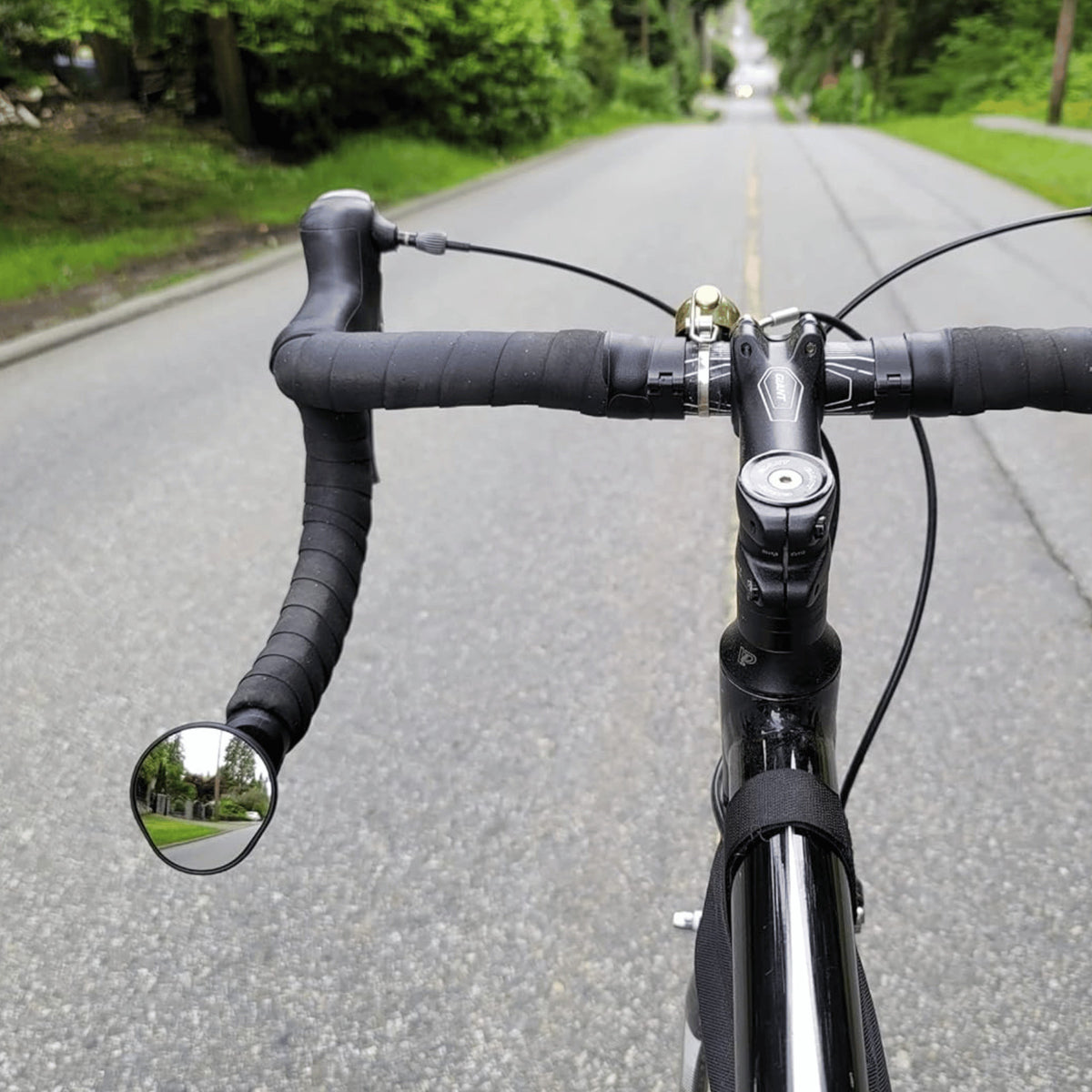 Drop Bar End Mirror Handlebar Bike Mirror Convex Glass 16-24mm