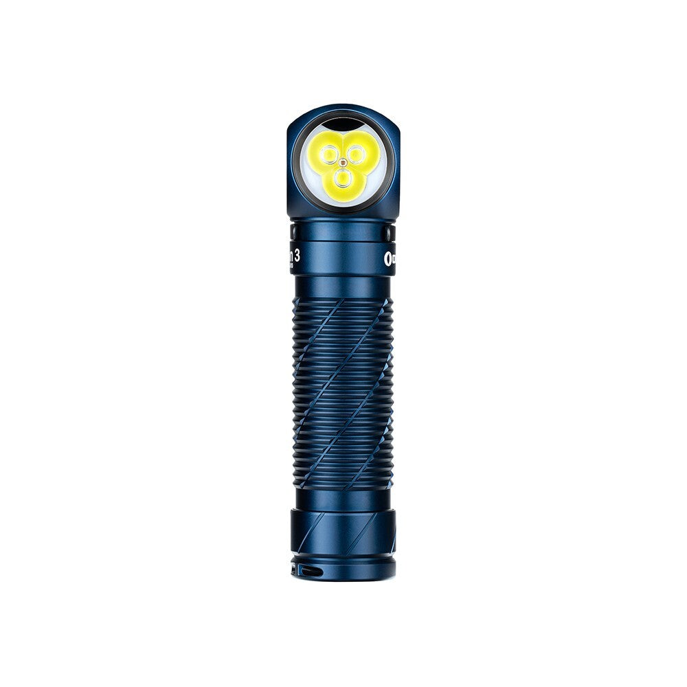 LED Headlamp 3000 Lumens Waterproof Rechargeable Flashlight with Red Light