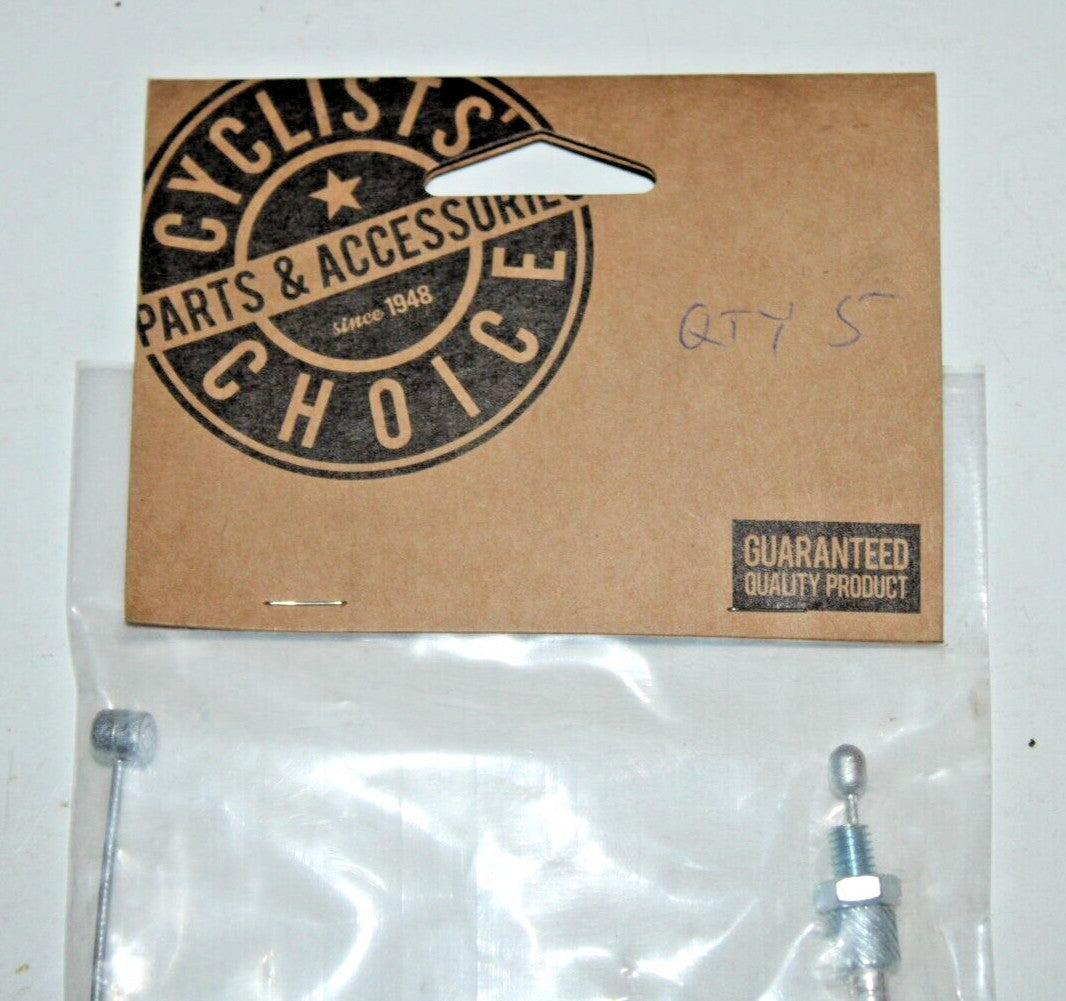 BMX Gyro Brake Cable and Housing Set - Black, Front Compatibility