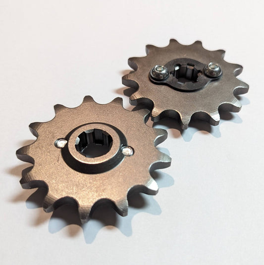 13T 520 Pitch Sprocket for QS138 70H Motor - Extra Strong Steel, 17x14mm