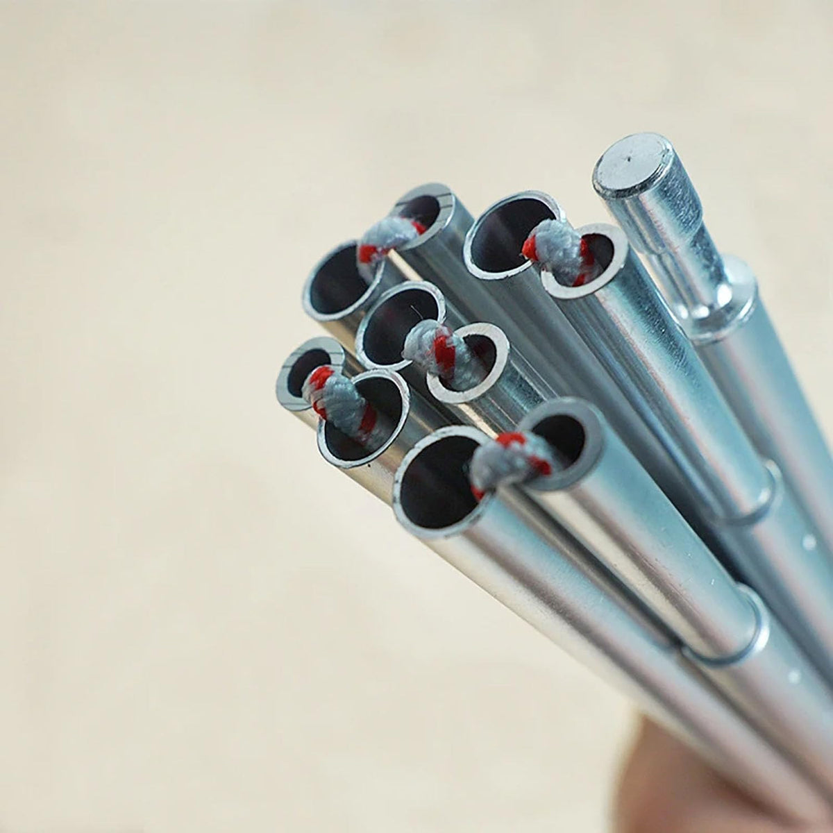 Aluminum Tent Poles Replacement Set for Camping 11.8, 13 & 14.5 Ft