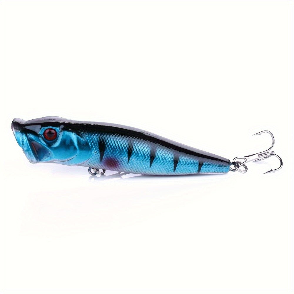 10pcs Fishing Lures Set with 3D Eyes Topwater Crankbaits Wobblers