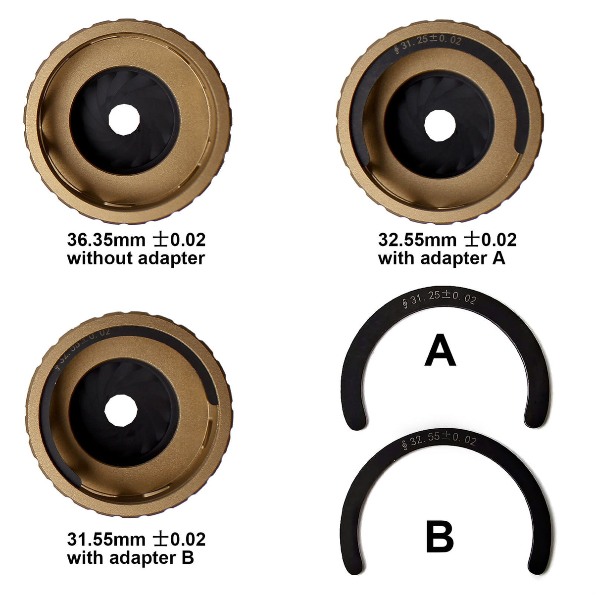 Adjustable Night Vision Scope Cover for PVS-14 PVS-31 Goggles - Durable Aluminum