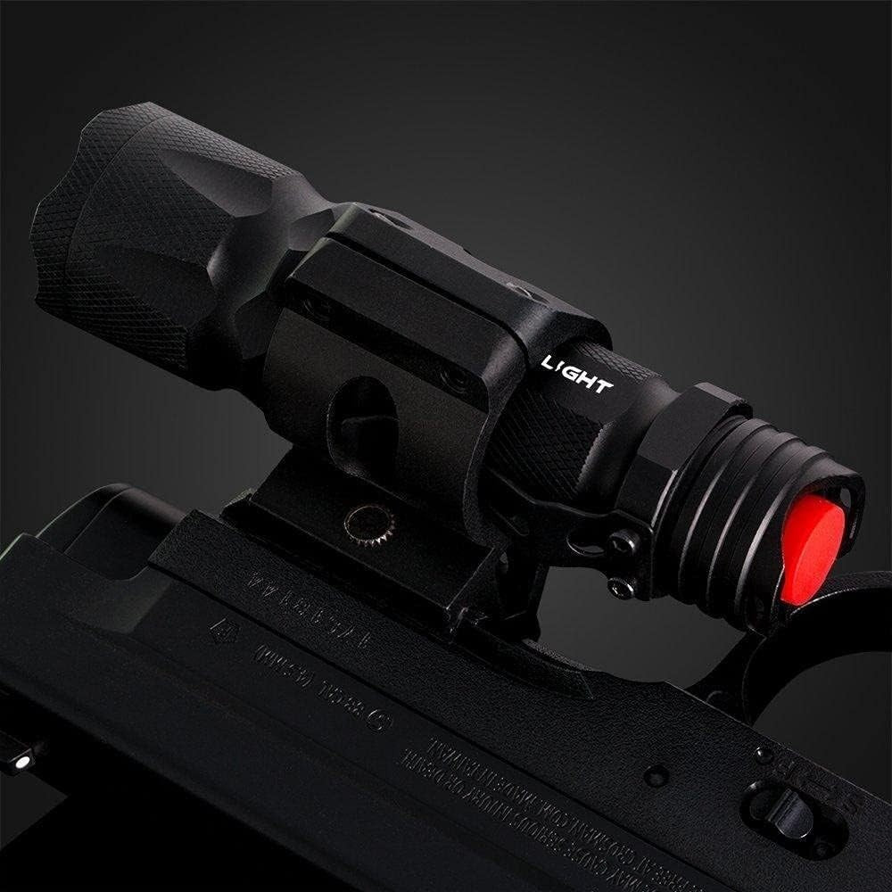 Mini LED Flashlight 2-Pack, Compact Tactical Torch, Water-Resistant, Portable