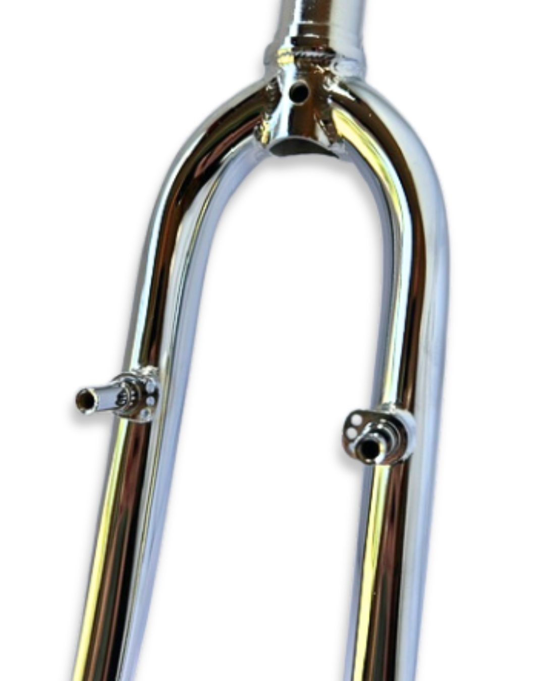 700C Bicycle Fork Chrome Steel Hybrid Threadless V-Brake Compatible
