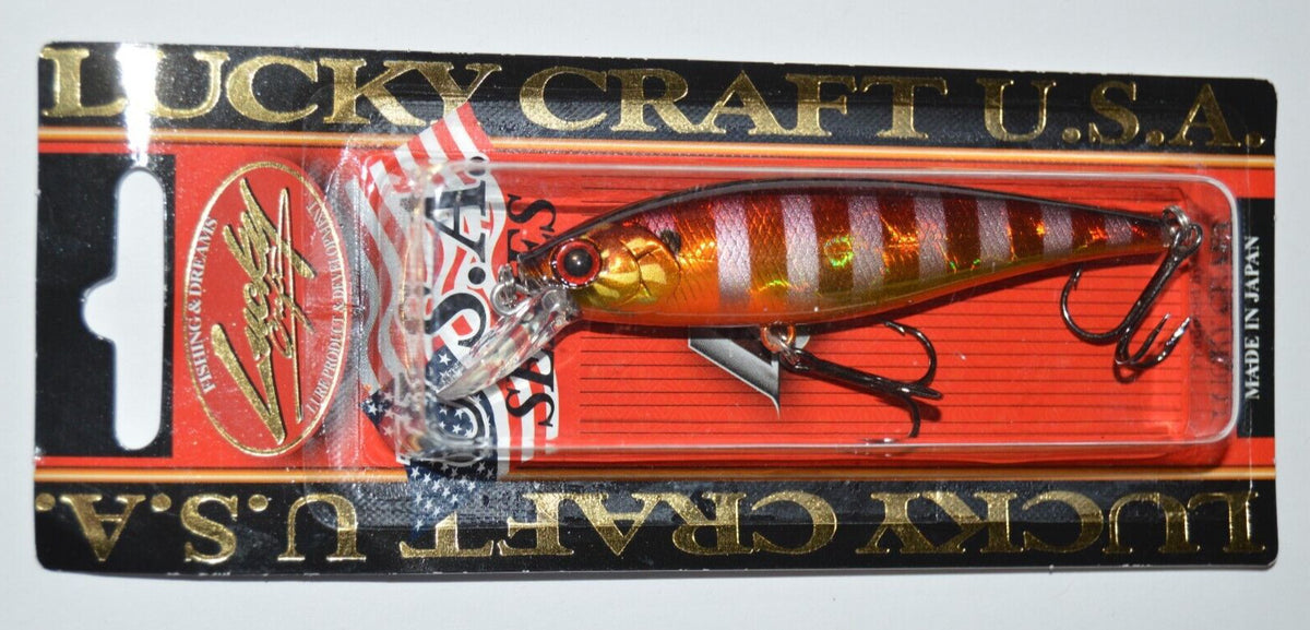 Lucky Craft Pointer 78SP Suspending Jerkbait 3.8 oz Magma Heat Up Gill
