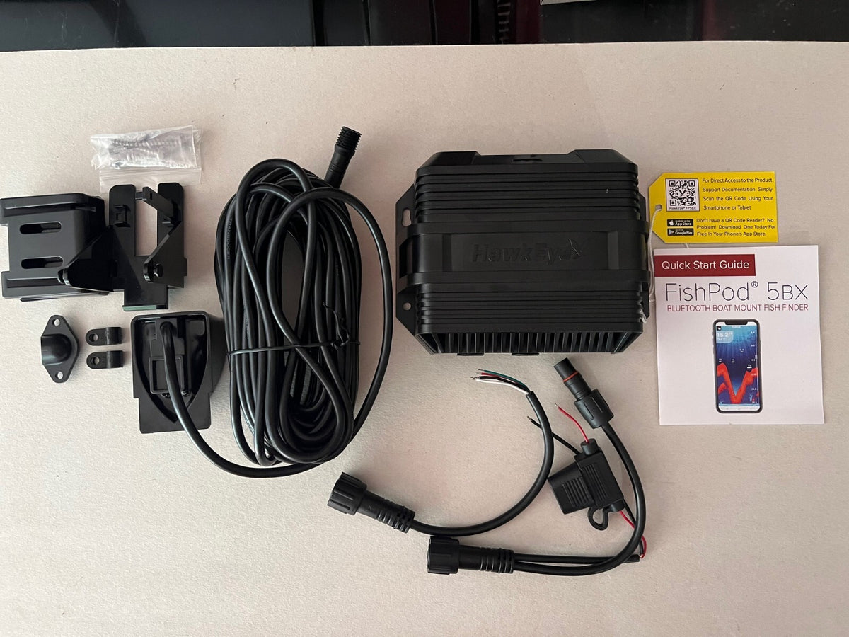 Bluetooth Fish Finder for Boat Mounting - High-Resolution Underwater Sonar