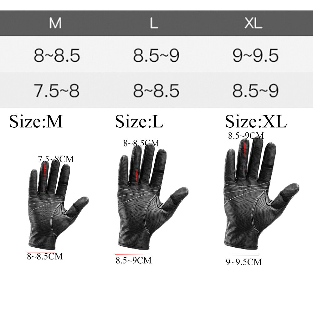 Waterproof Neoprene Fishing Gloves Full Finger Gloves for Outdoor Sports