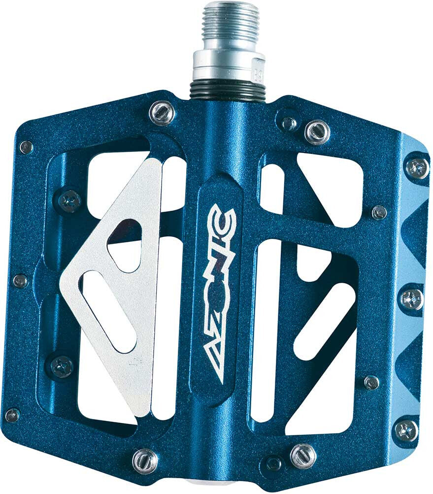 Azonic 420 Flat Pedals Mountain Bike MTB BMX - CNC Machined Bearings