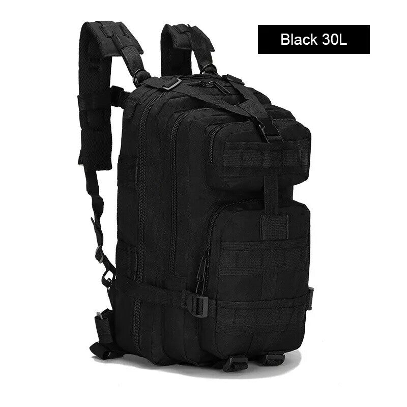 30L Military Tactical Backpack Waterproof Camping Hiking Bag Outdoor Travel Rucksack