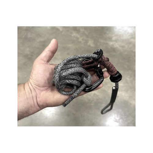 Micro Tether Rope for Saddle Hunting 7mm Strong Rope System with Carabiner