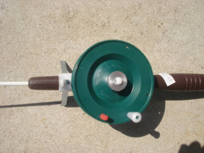 21-Inch Ice Fishing Rod and Reel Combo with Line, Jig, Bobber & Stand