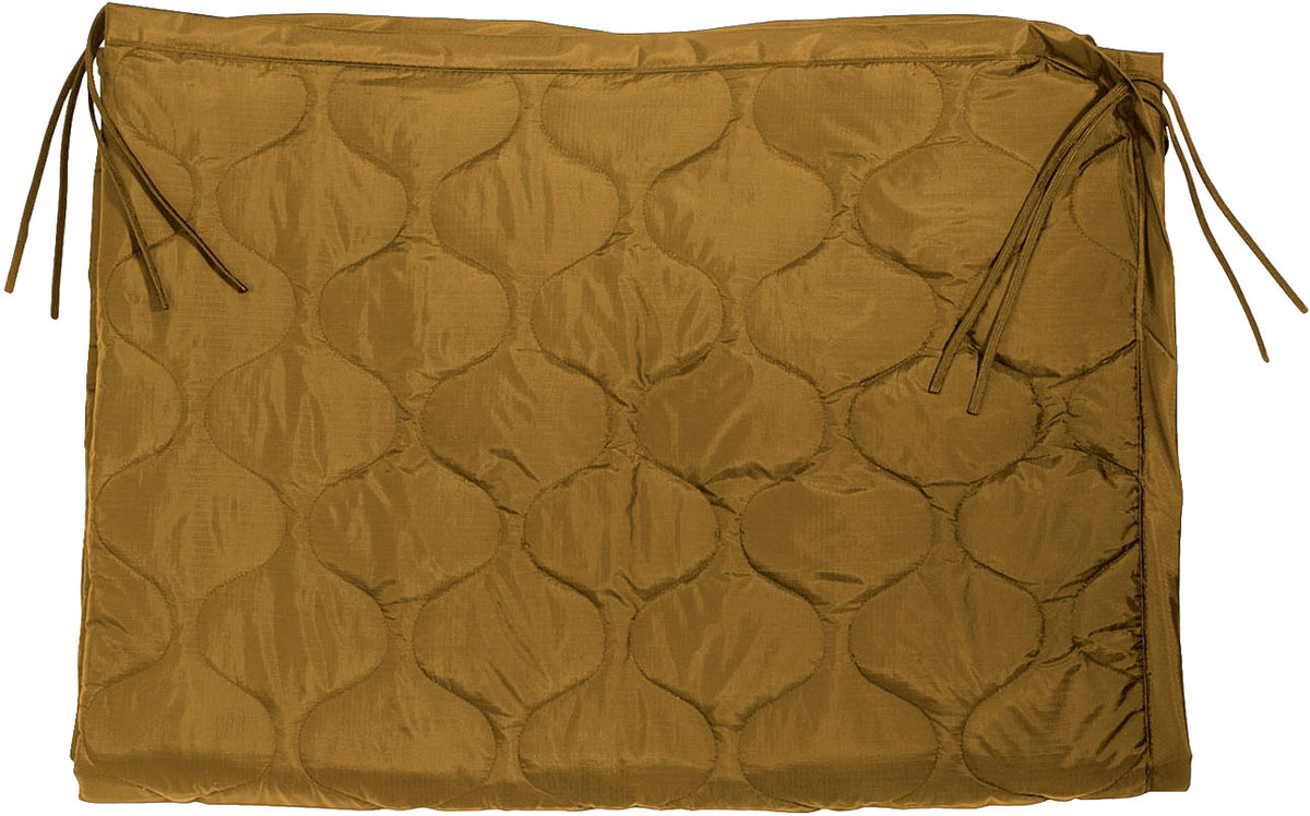 Military Poncho Liner Woobie Blanket with Ripstop Nylon and Polyester Fill