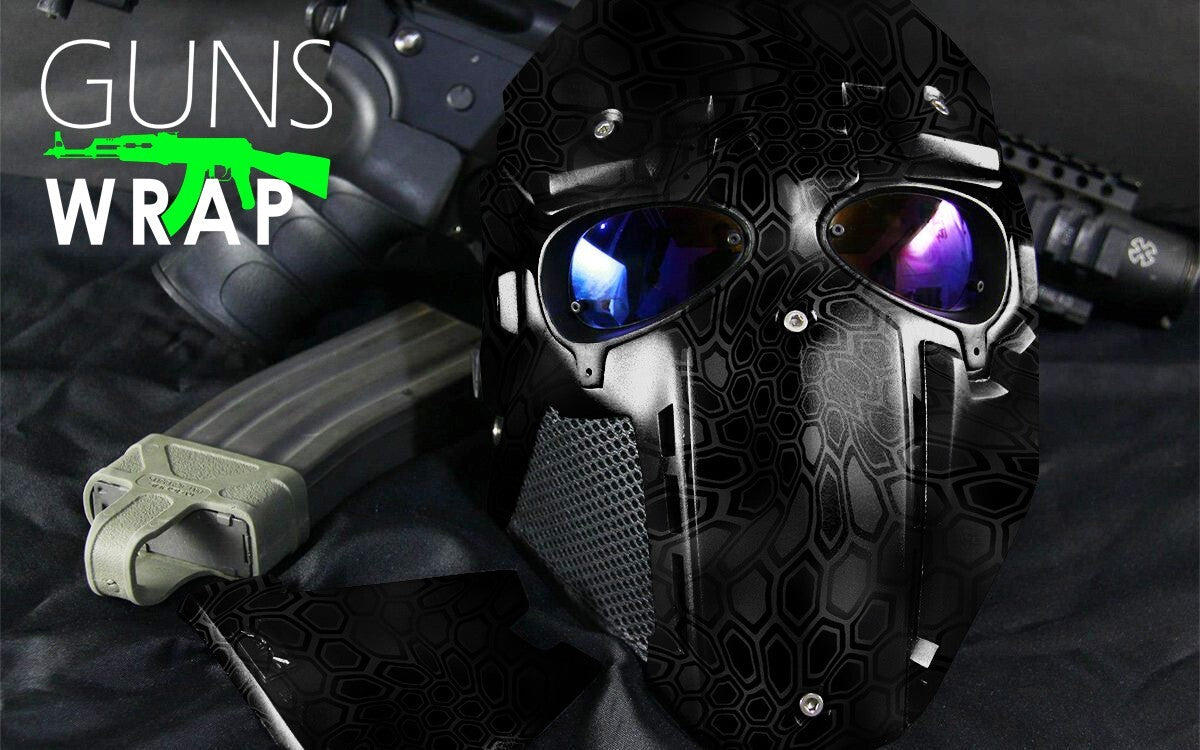 Camouflage Gun Wrap Vinyl Skin for Weapons & Accessories Matte Finish