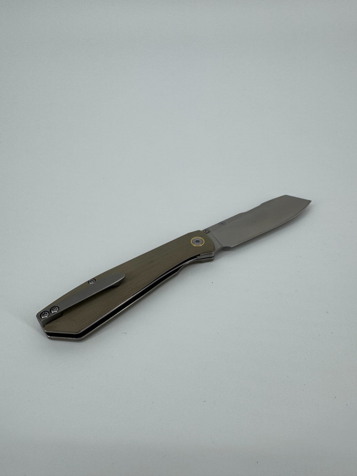 Folding Pocket Knife with VG10 Steel Blade and G10 Handle - EDC