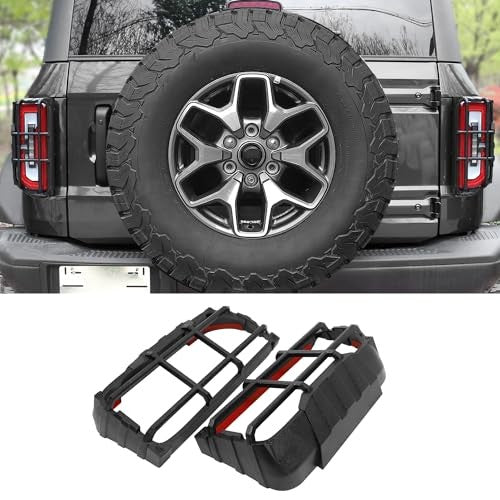 Tail Light Cover for Ford Bronco 2021-2026 | Rear Lamp Guard Protector