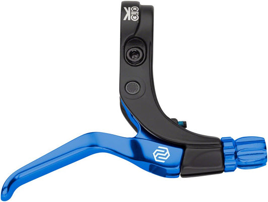 Long Reach Bicycle Brake Lever - Blue Universal Fit for MTB & Road Bikes