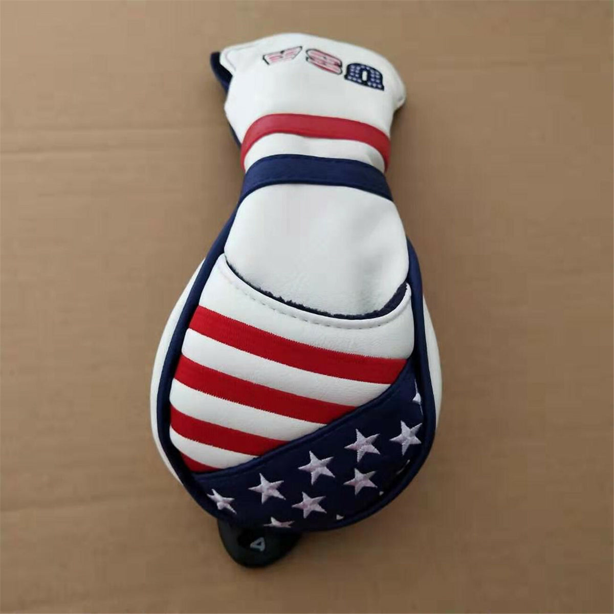 USA Flag Golf Club Headcover - Stars & Stripes Design for Hybrid Clubs