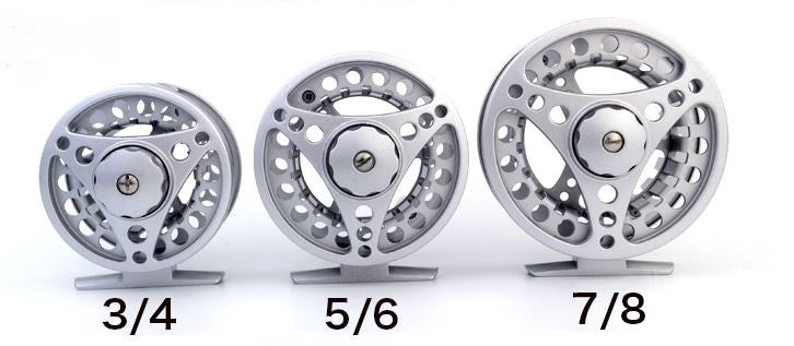 Fly Fishing Reel 3/4 5/6 7/8 Aluminum Spinning Reel with Disc Drag System