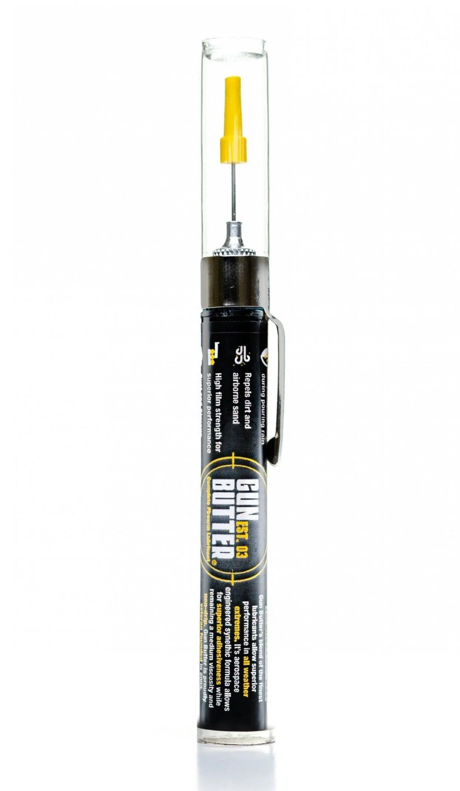 Gun Butter Pen Oiler - Precision Synthetic Firearm Lubricant 1/4 Fl Oz