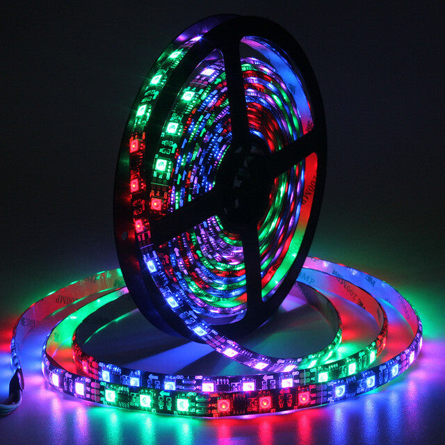 16.4ft RGB LED Strip Lights with 24-KEY Remote, 2835 Waterproof Tape