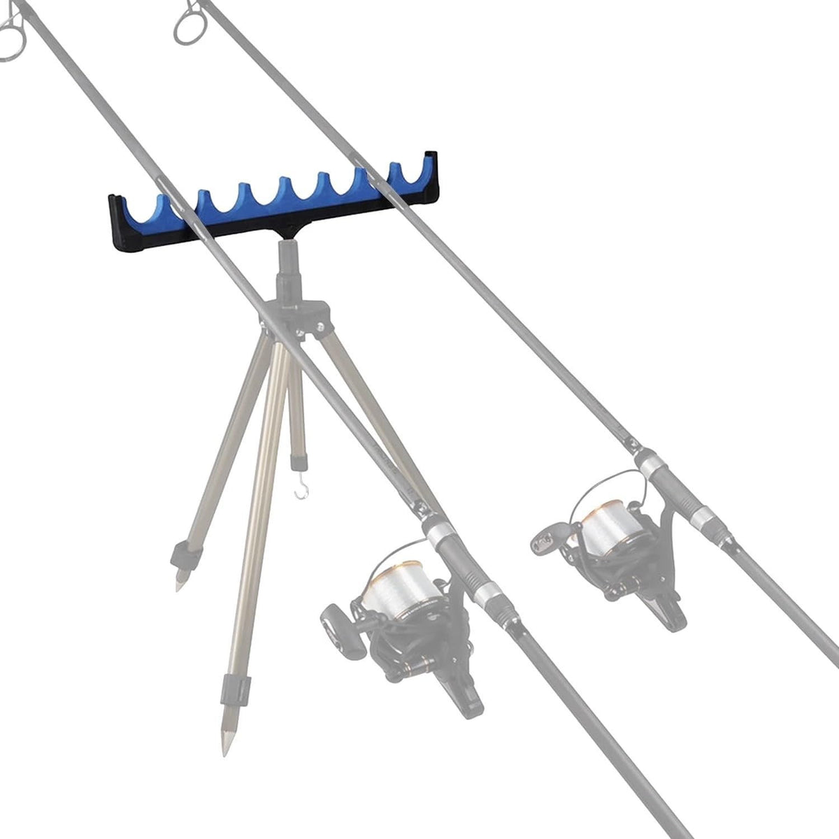Fishing Rod Holders 1/4 Inch Screw for Bank 8-Rod Feeder Pod Stand