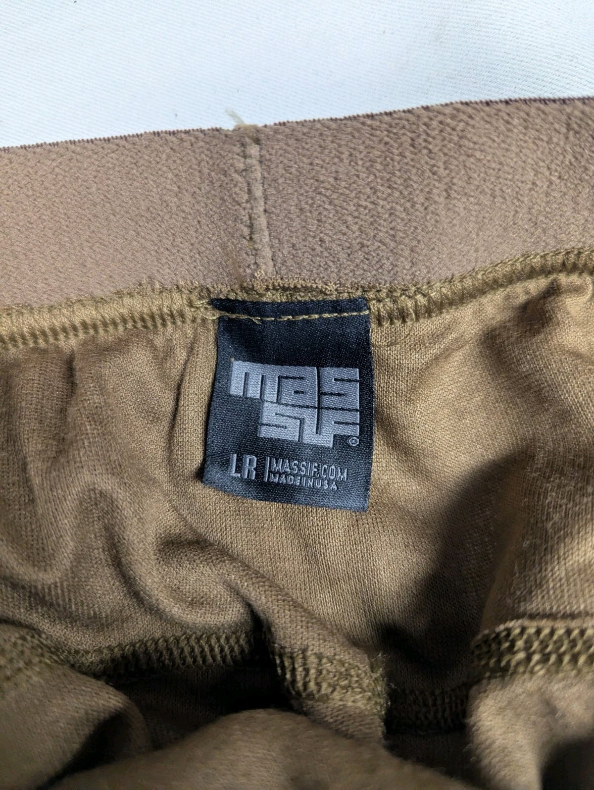 Thermal Base Layer Bottoms for Men - Olive, Size Large, Long Johns