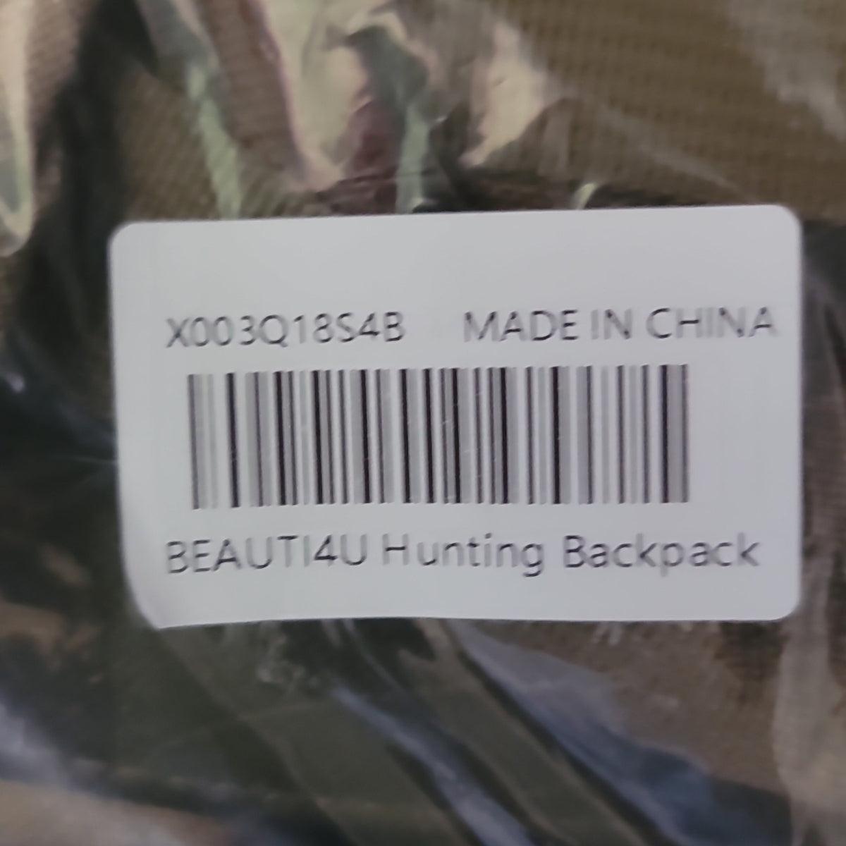 50L Camo Hunting Tactical Backpack Multi-Purpose Travel Bag